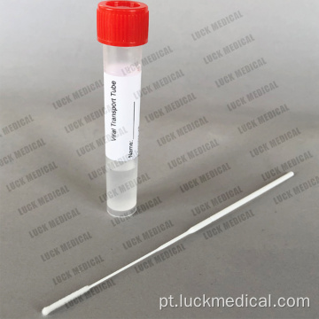 Coleção de microbiologia e SWAB de transporte FDA